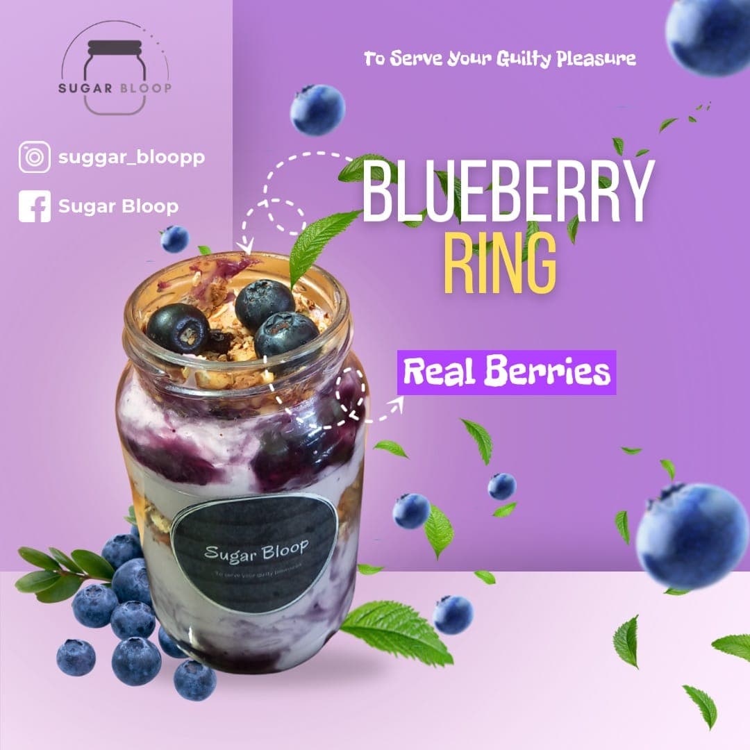 Blueberry Ring Jar