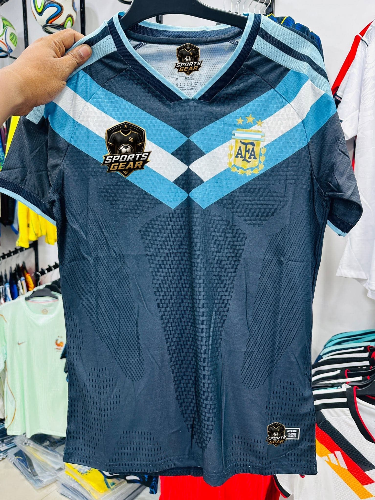 Argentina Away Jersey 2026 – Midnight Navy Edition