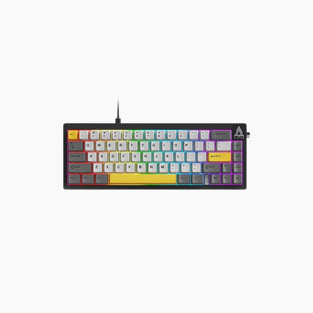 Ajazz AK650 Wired Mechanical Keyboard- Stray Night Gray