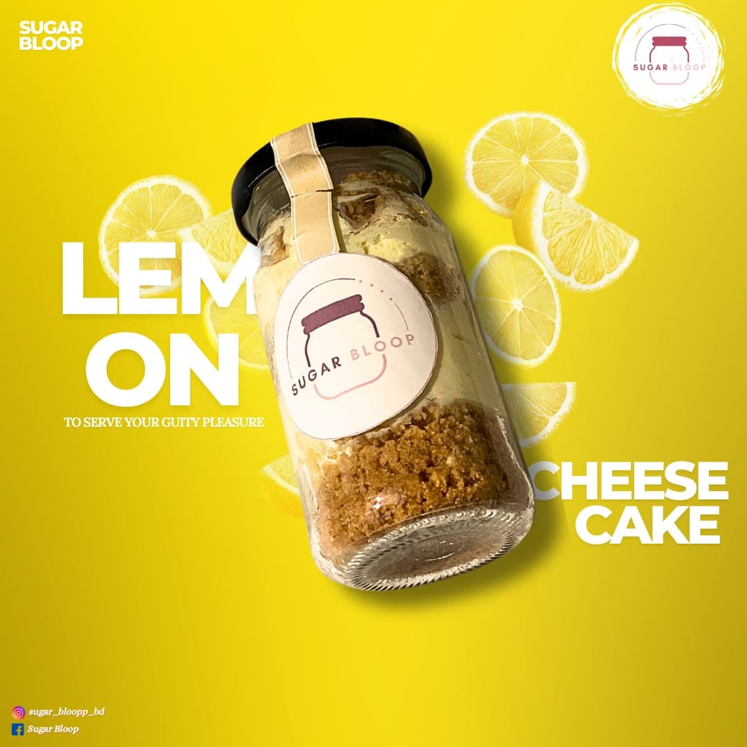Lemon Cheesecake Jar