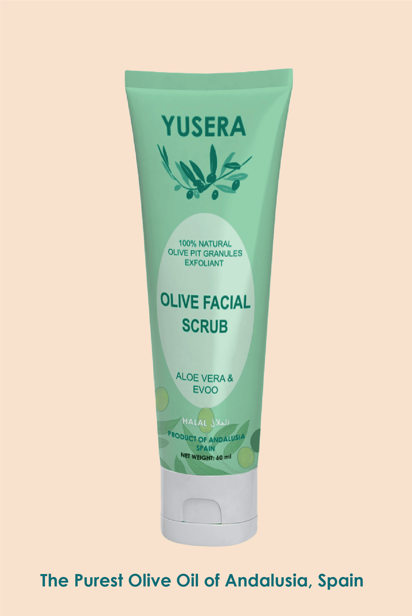 YUSERA Olive Facial Scrub 60 ML