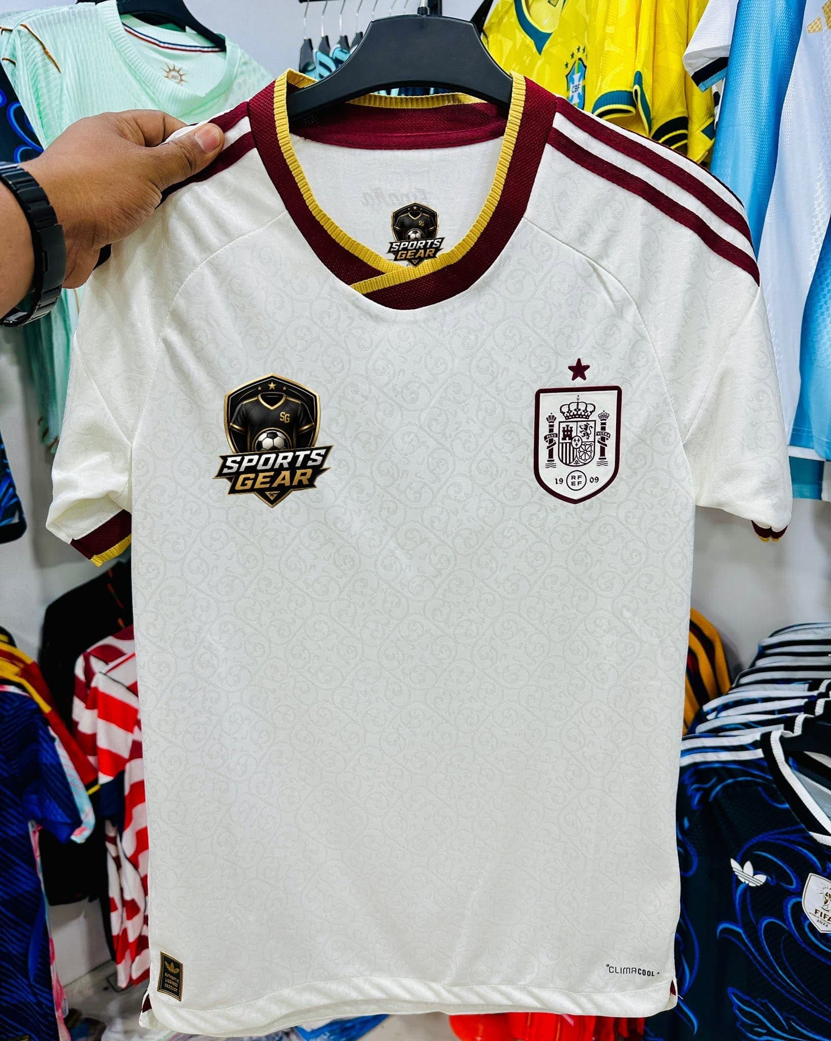 Spain Away Jersey 2026
