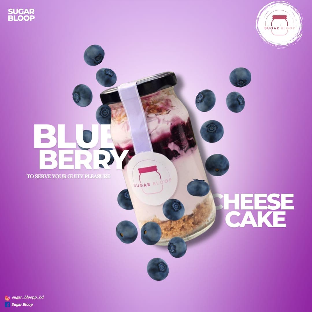 Blueberry Cheesecake Jar